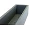 Emsco Group Trough Planter with Drainage Holes, 25in Weatherproof Resin Planter, Green Granite Color 2418-1 - alternate 4
